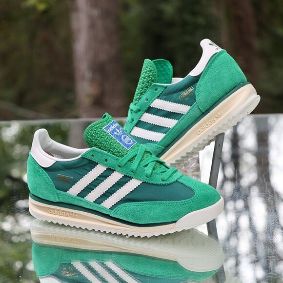 Adidas SL 72 RS Collegiate Green White - Picture 1 of 14